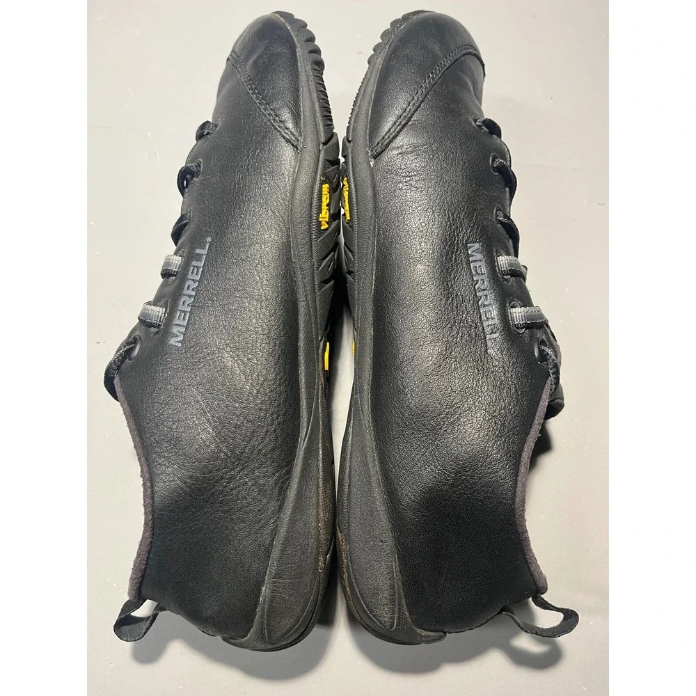 Merrell Barefoot Tough Glove Men EU42 Black Leather Minimalist Shoes J88631